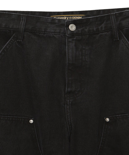 Double Knee Denim Carpenter Pants 2