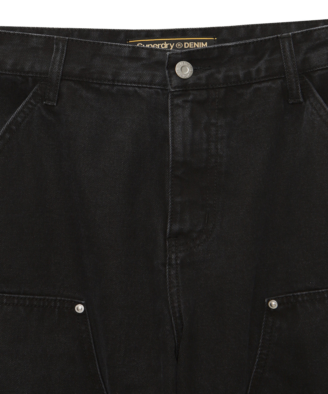 Double Knee Denim Carpenter Pants 2