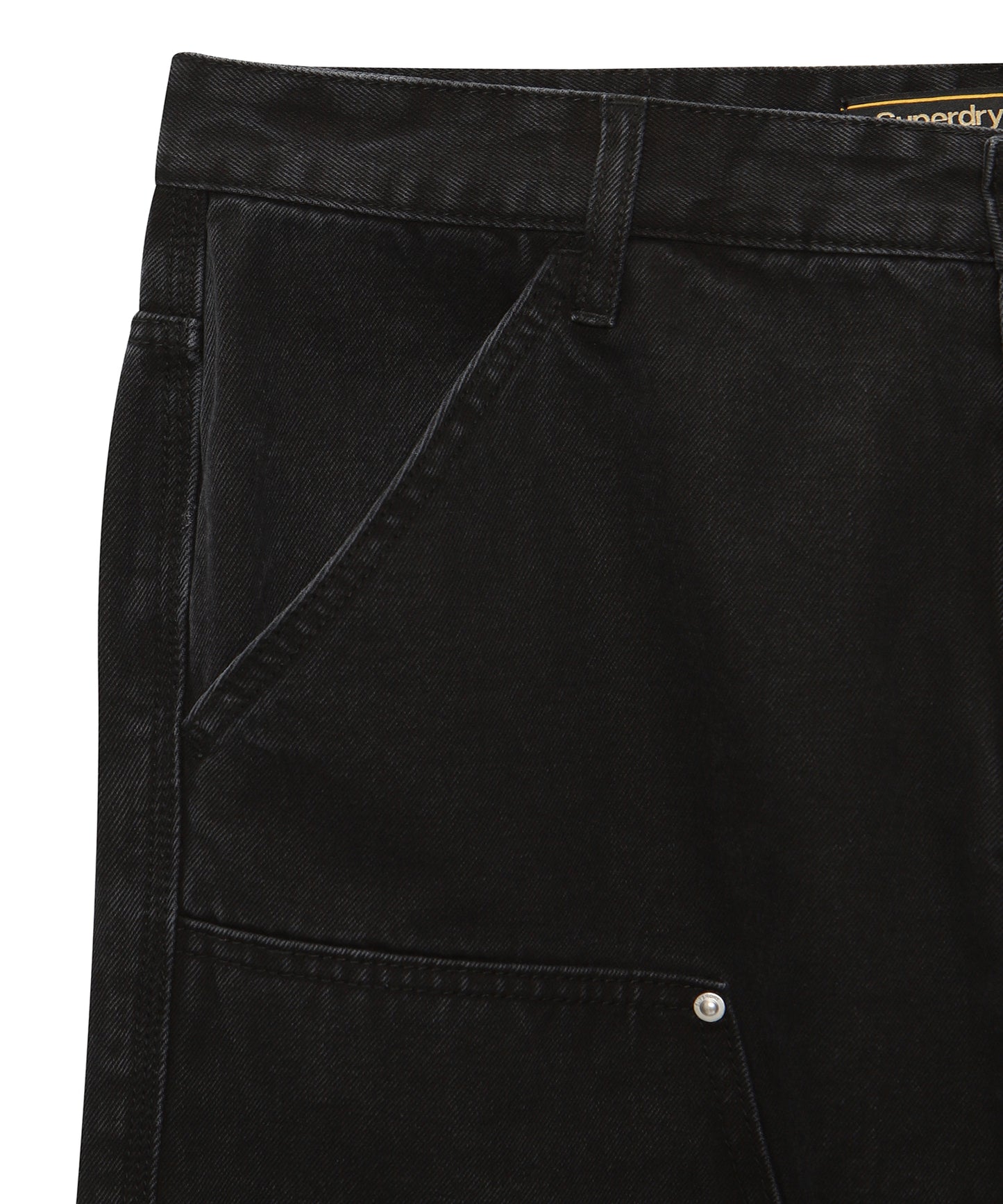Double Knee Denim Carpenter Pants 2