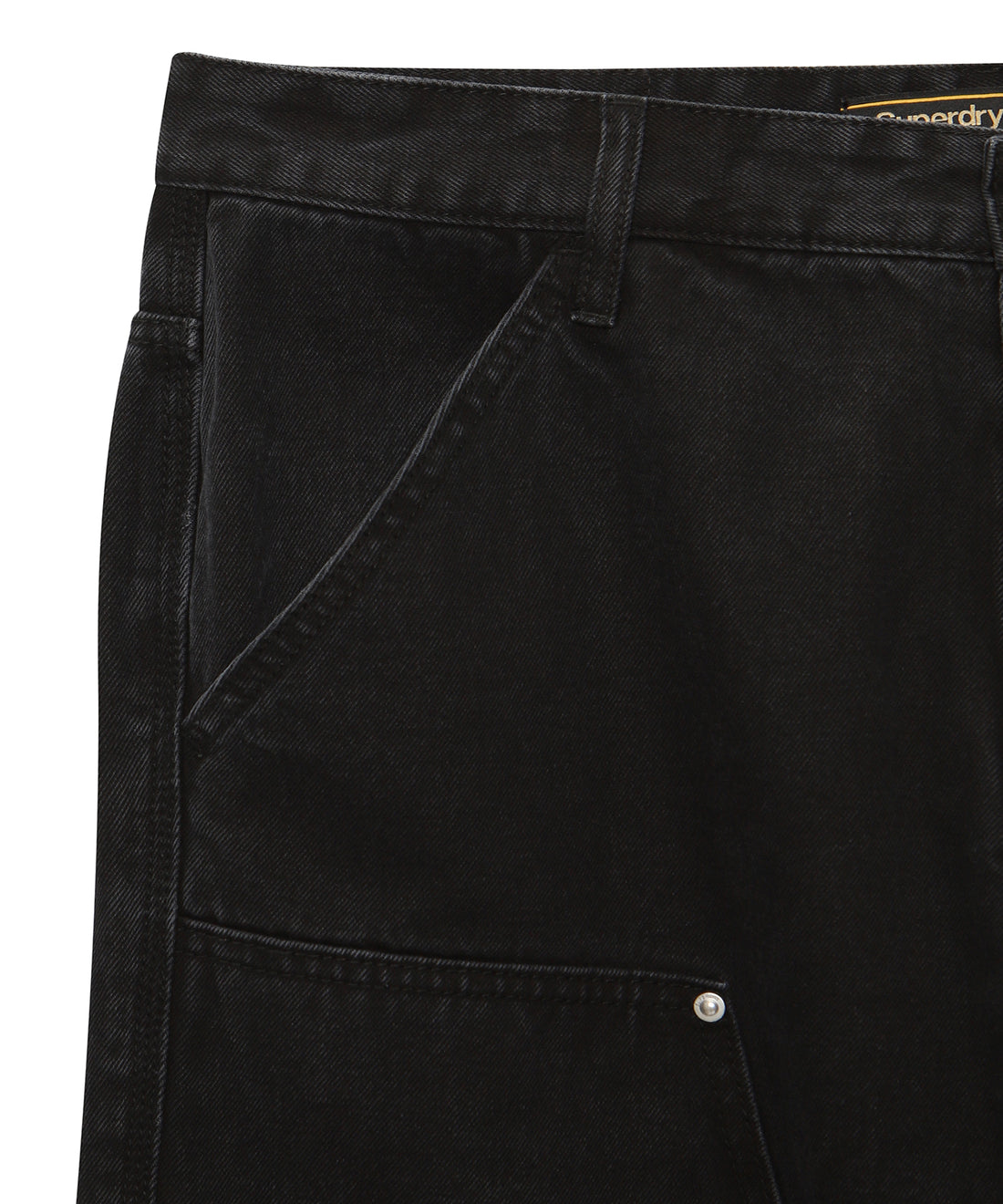 Double Knee Denim Carpenter Pants 2