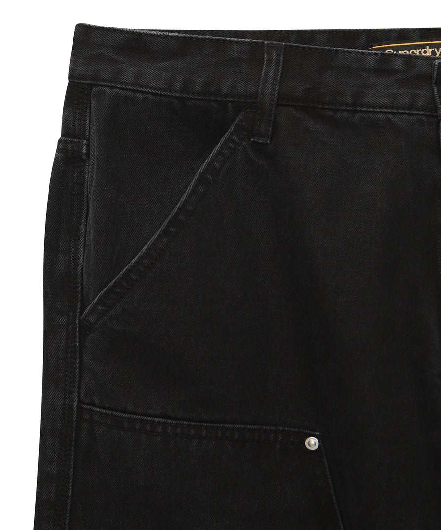 Double Knee Denim Carpenter Pants 2