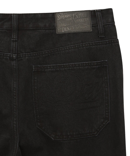 Double Knee Denim Carpenter Pants 2