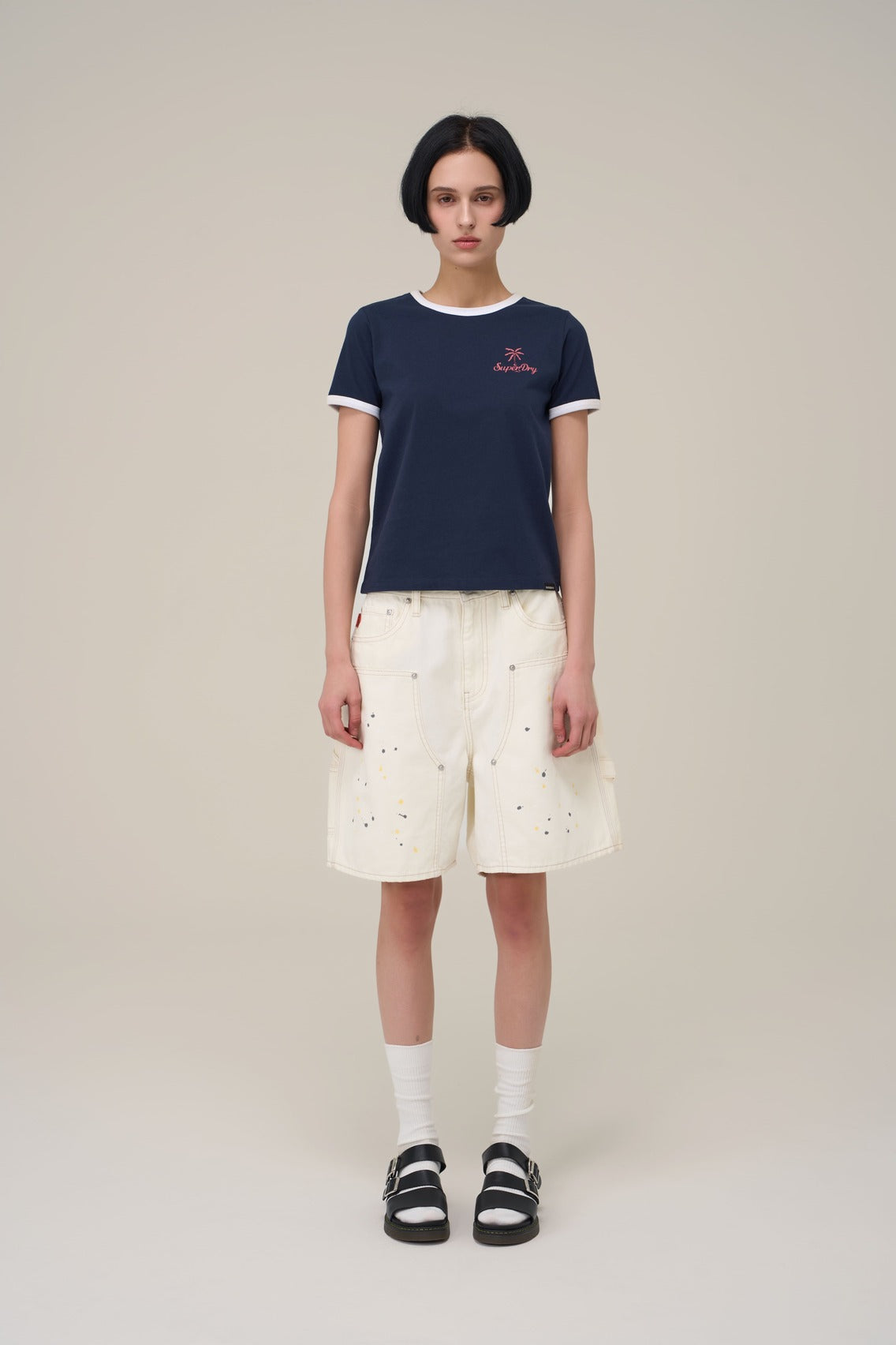 Carpenter Bermuda Denim Shorts