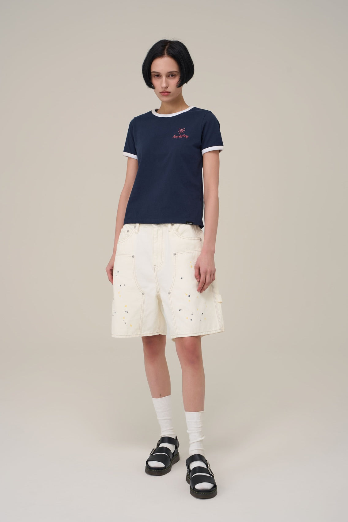 Carpenter Bermuda Denim Shorts