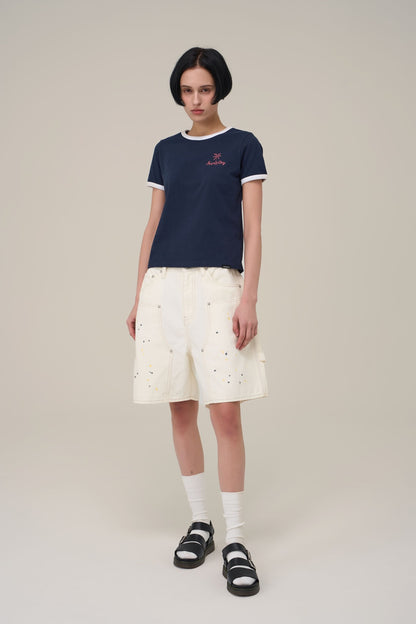 Carpenter Bermuda Denim Shorts