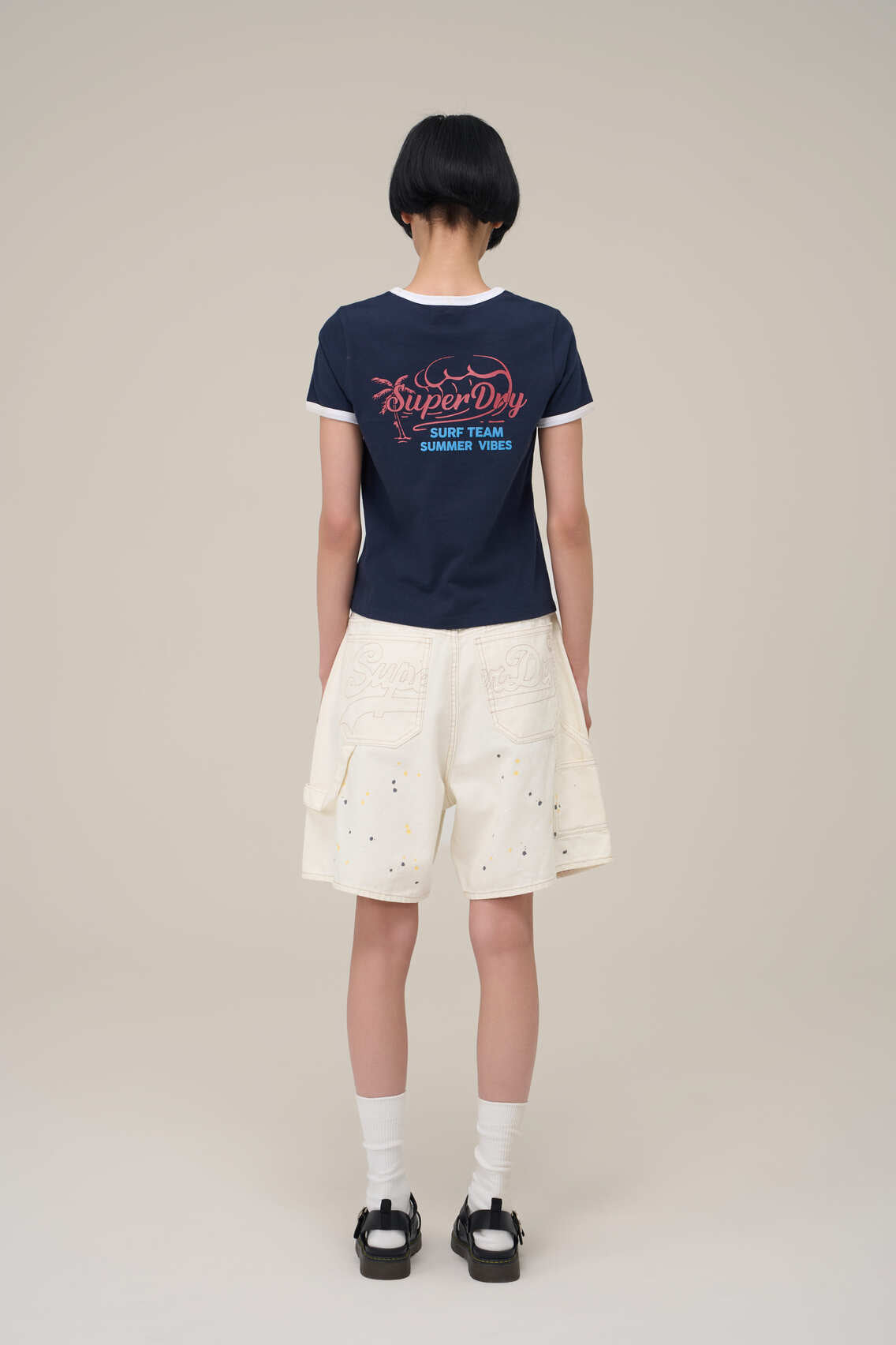 Carpenter Bermuda Denim Shorts