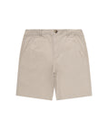 Label Cotton Chino Shorts - L/Beige