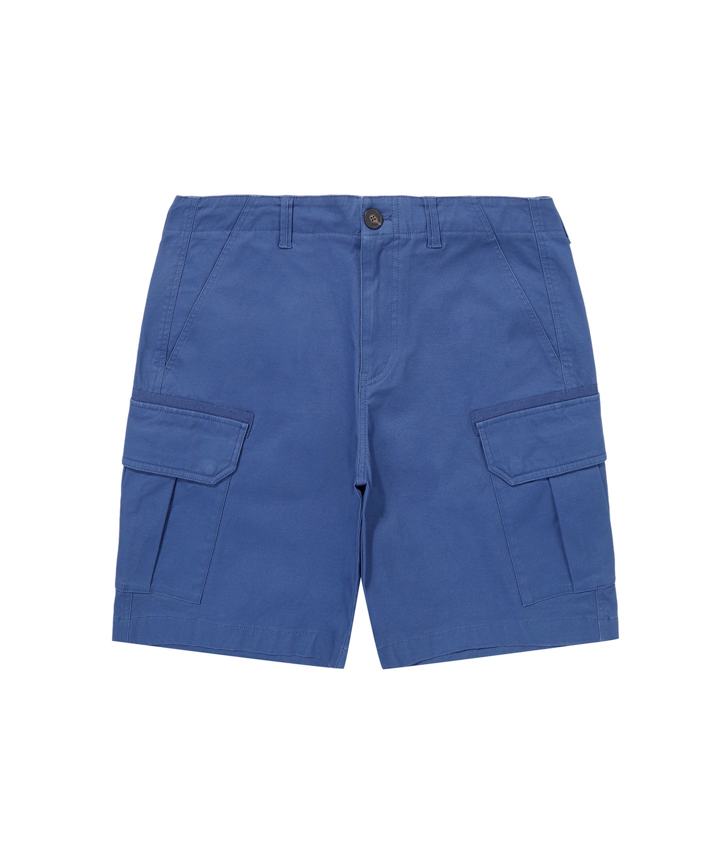 Label Cargo Cotton Shorts