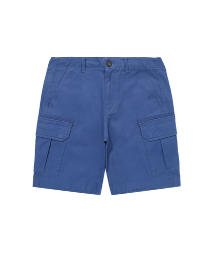 Label Cargo Cotton Shorts