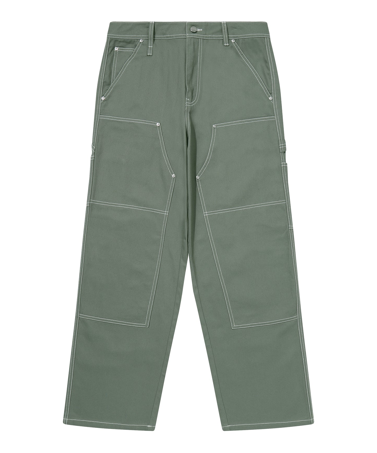 Double Knee Cotton Work Pants