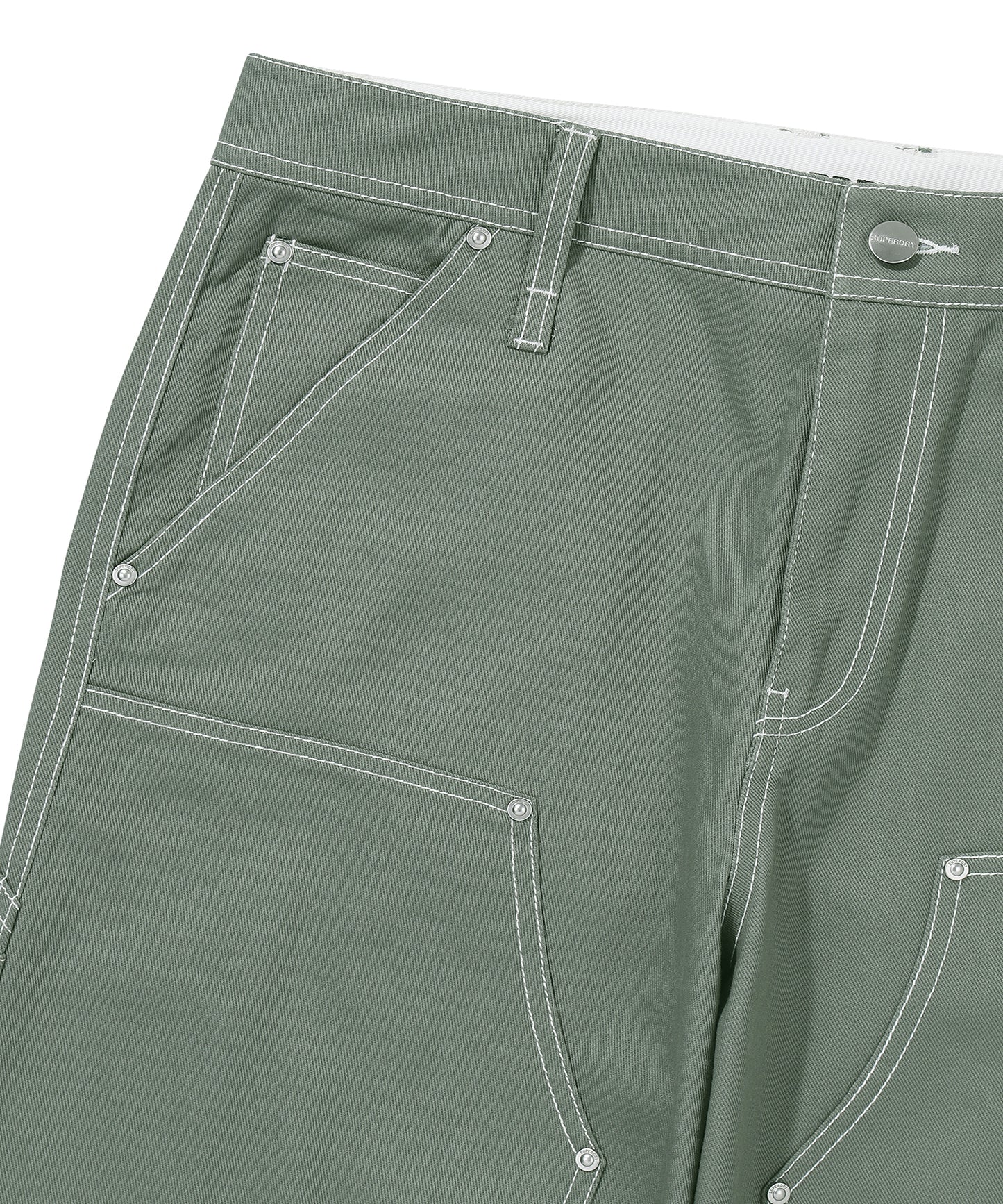 Double Knee Cotton Work Pants