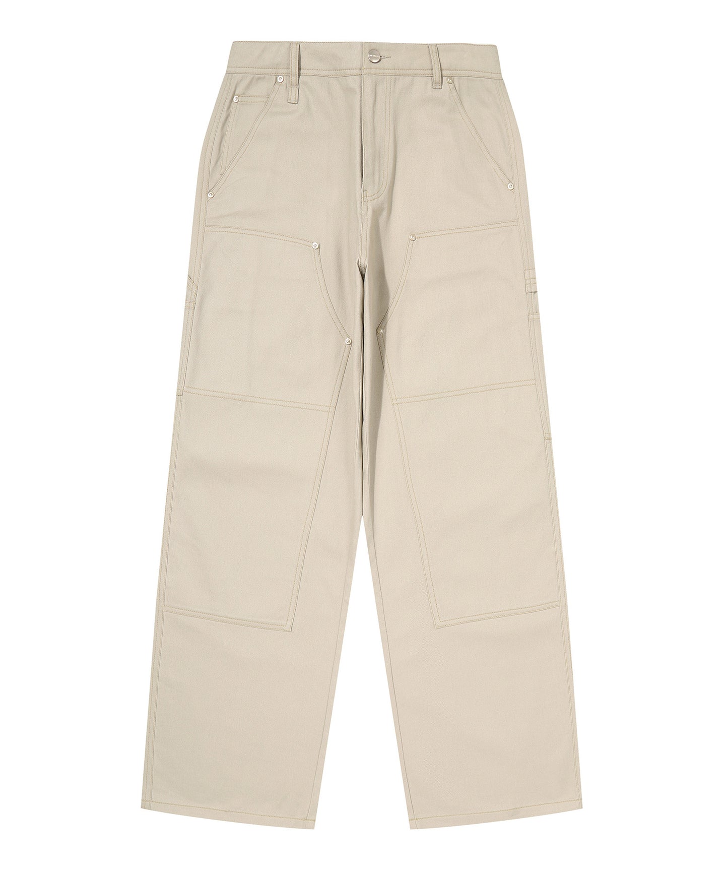 Double Knee Cotton Work Pants
