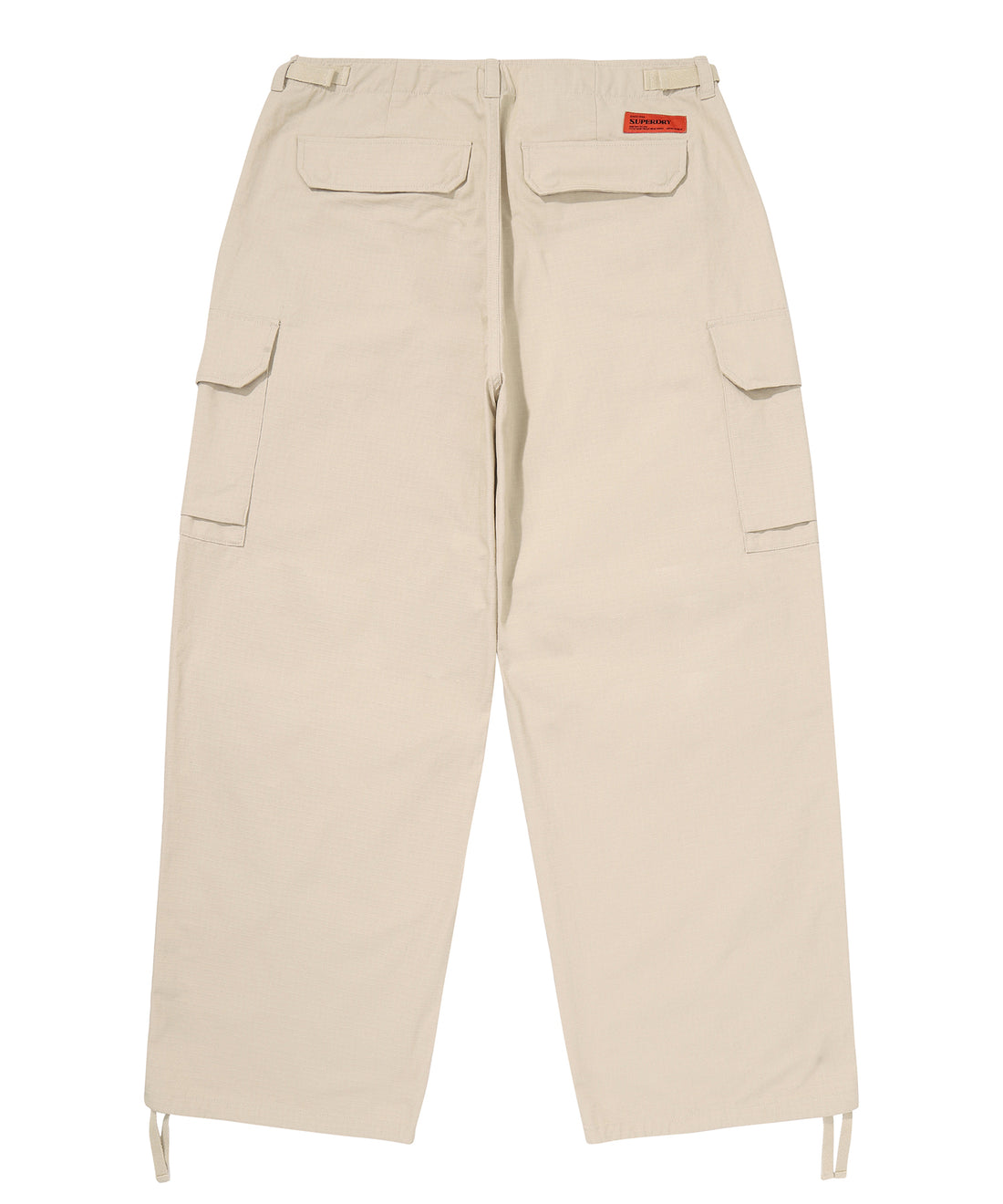 Cargo Parachute Pants - Beige