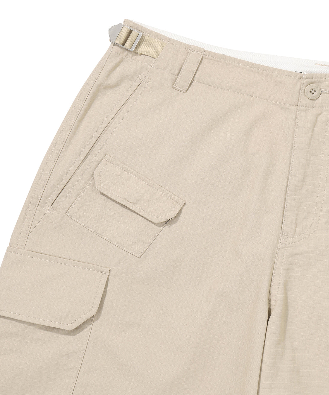 Cargo Parachute Pants - Beige