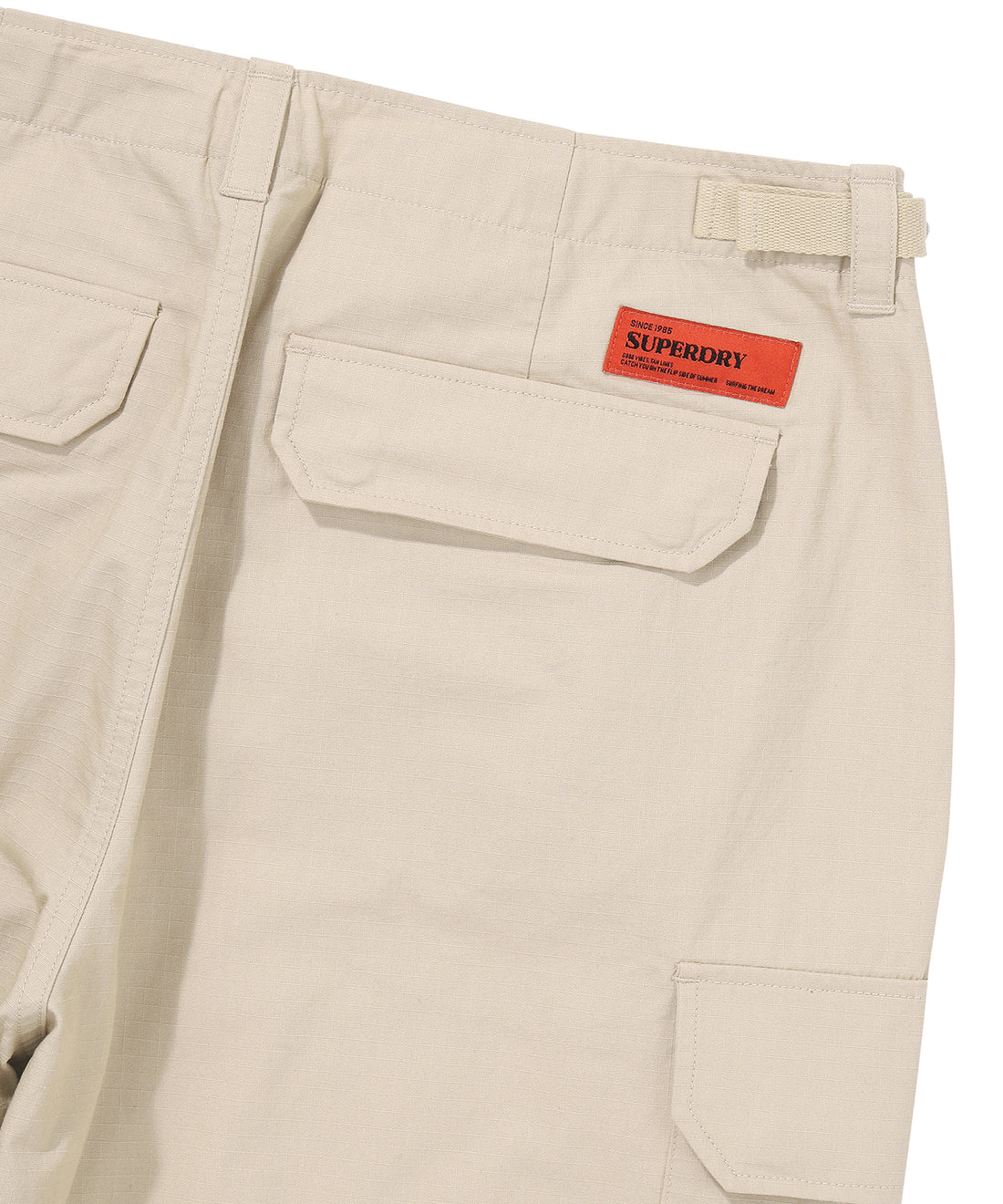Cargo Parachute Pants - Beige
