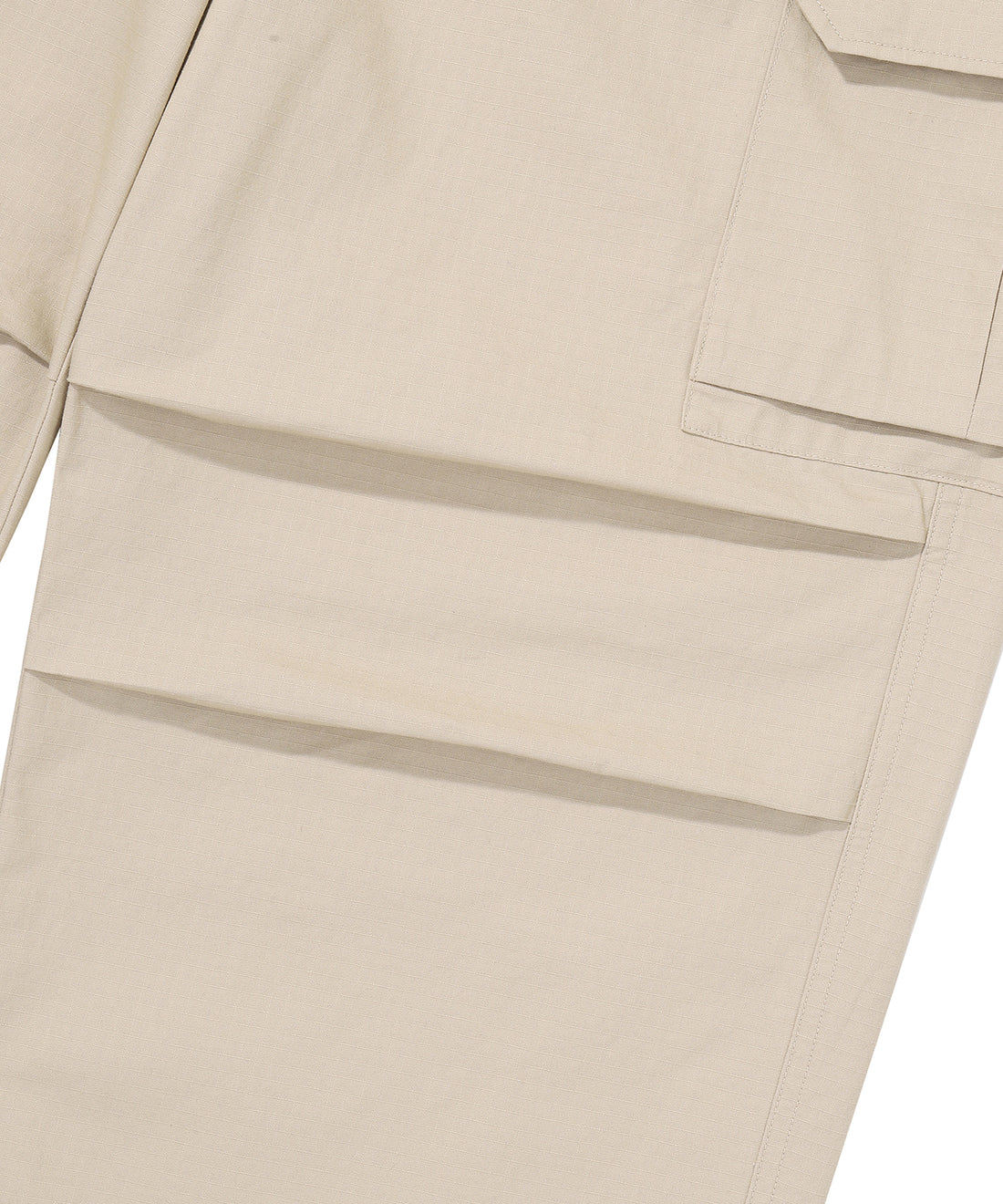 Cargo Parachute Pants - Beige