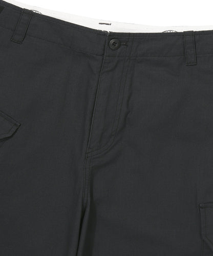 Cargo Parachute Pants - Black