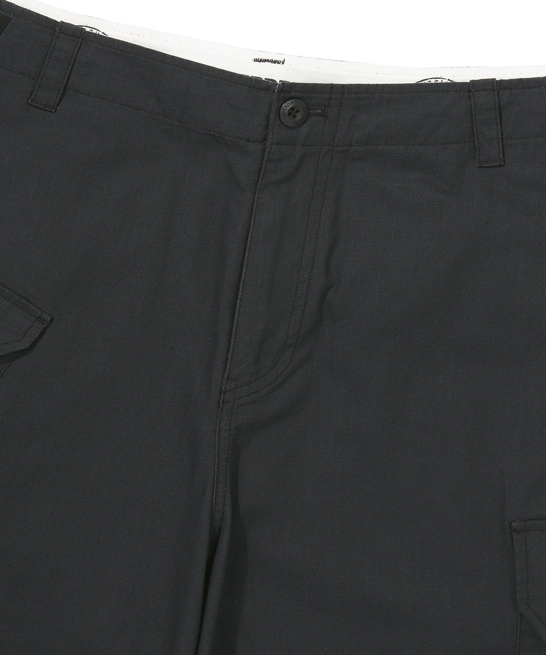 Cargo Parachute Pants - Black
