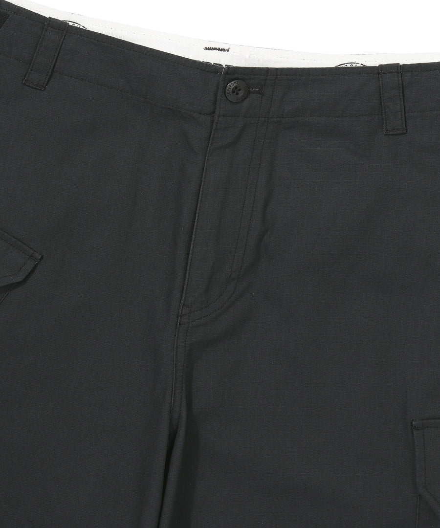 Cargo Parachute Pants - Black