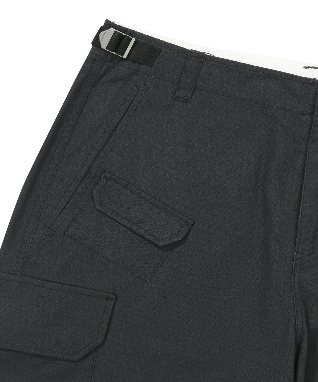 Cargo Parachute Pants - Black