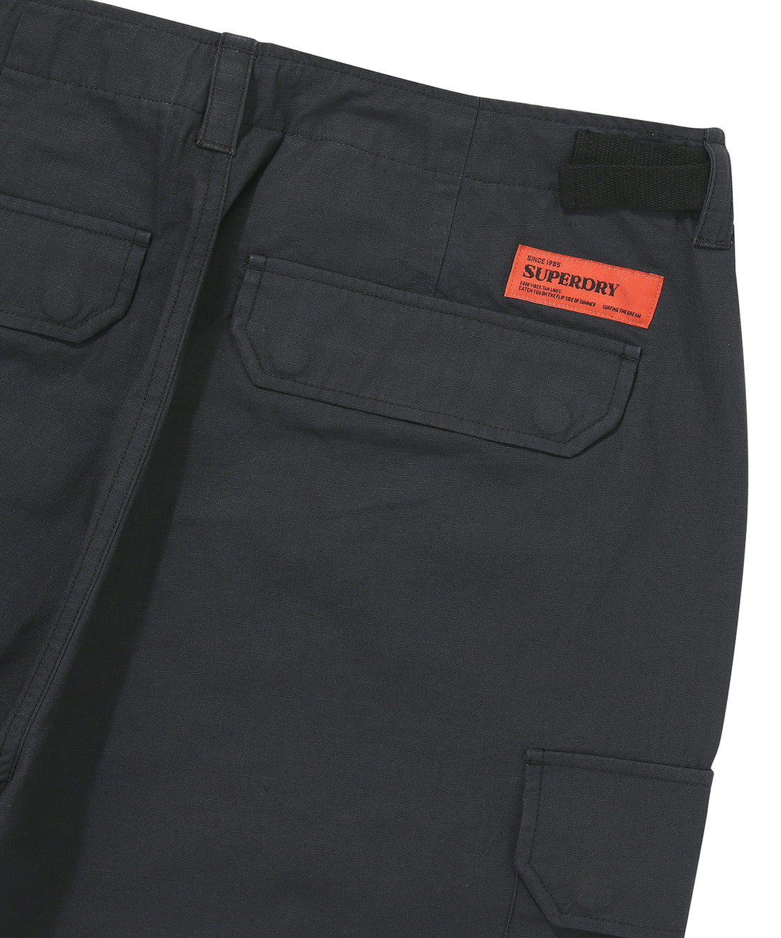 Cargo Parachute Pants - Black