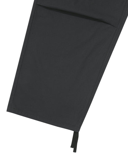 Cargo Parachute Pants - Black