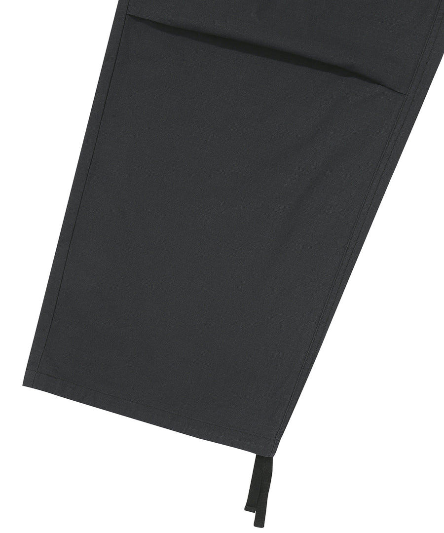 Cargo Parachute Pants - Black