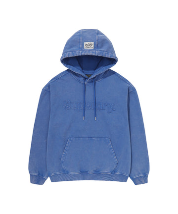 Vintage Washed Hoodie - Blue