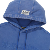 Vintage Washed Hoodie - Blue