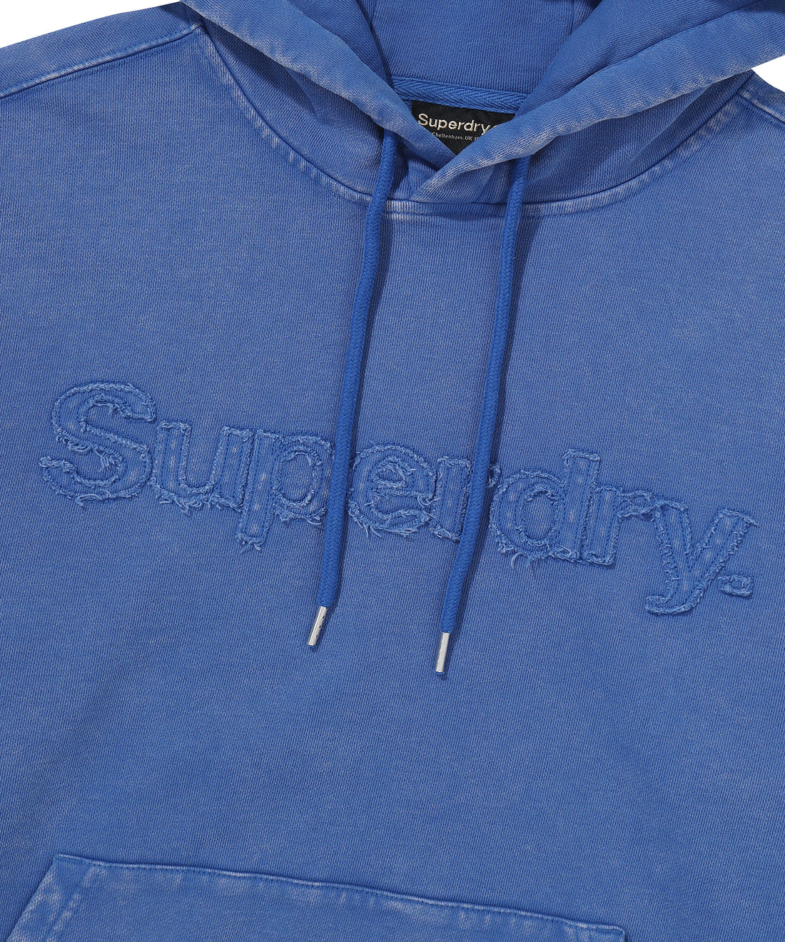 Vintage Washed Hoodie - Blue