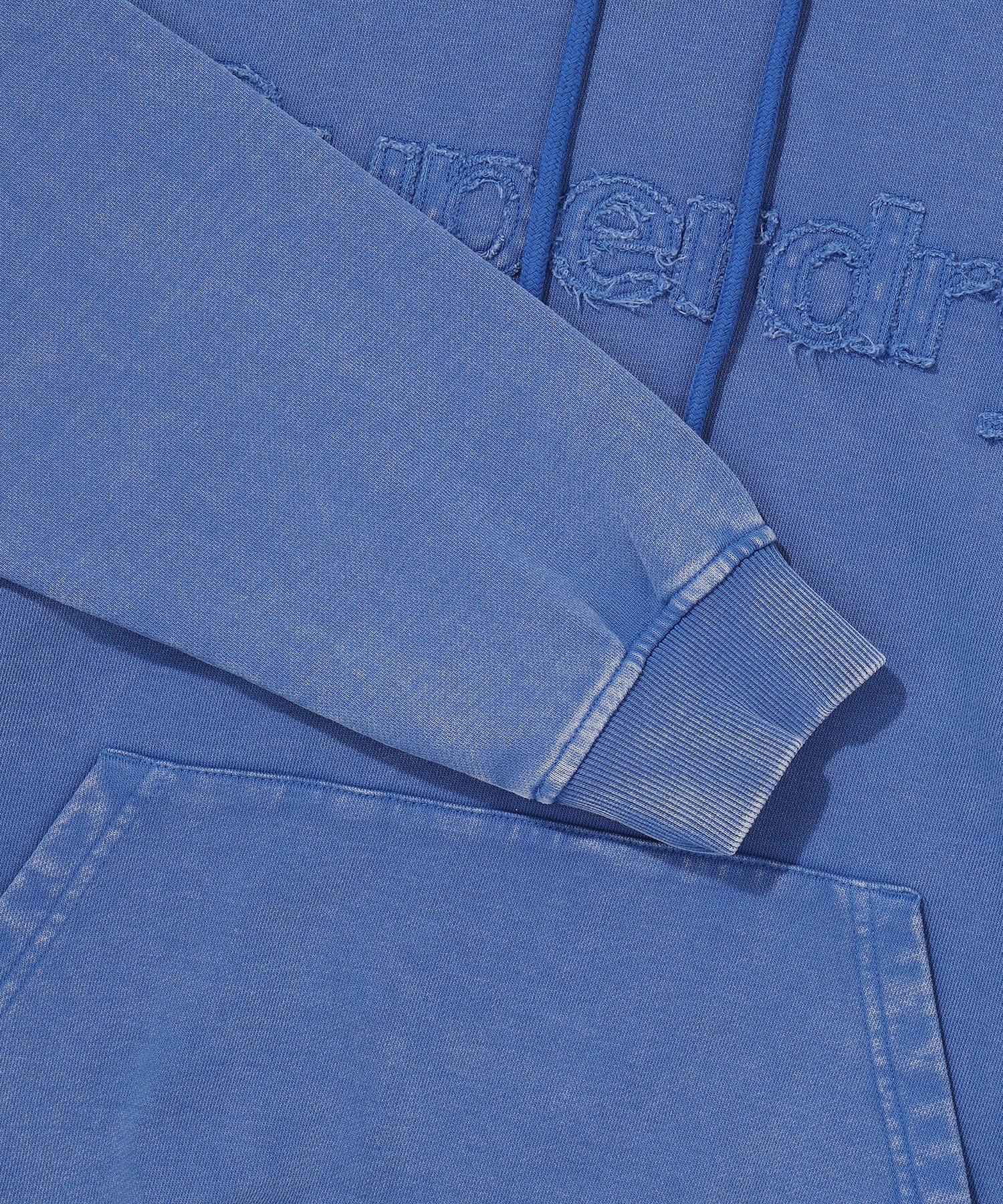 Vintage Washed Hoodie - Blue