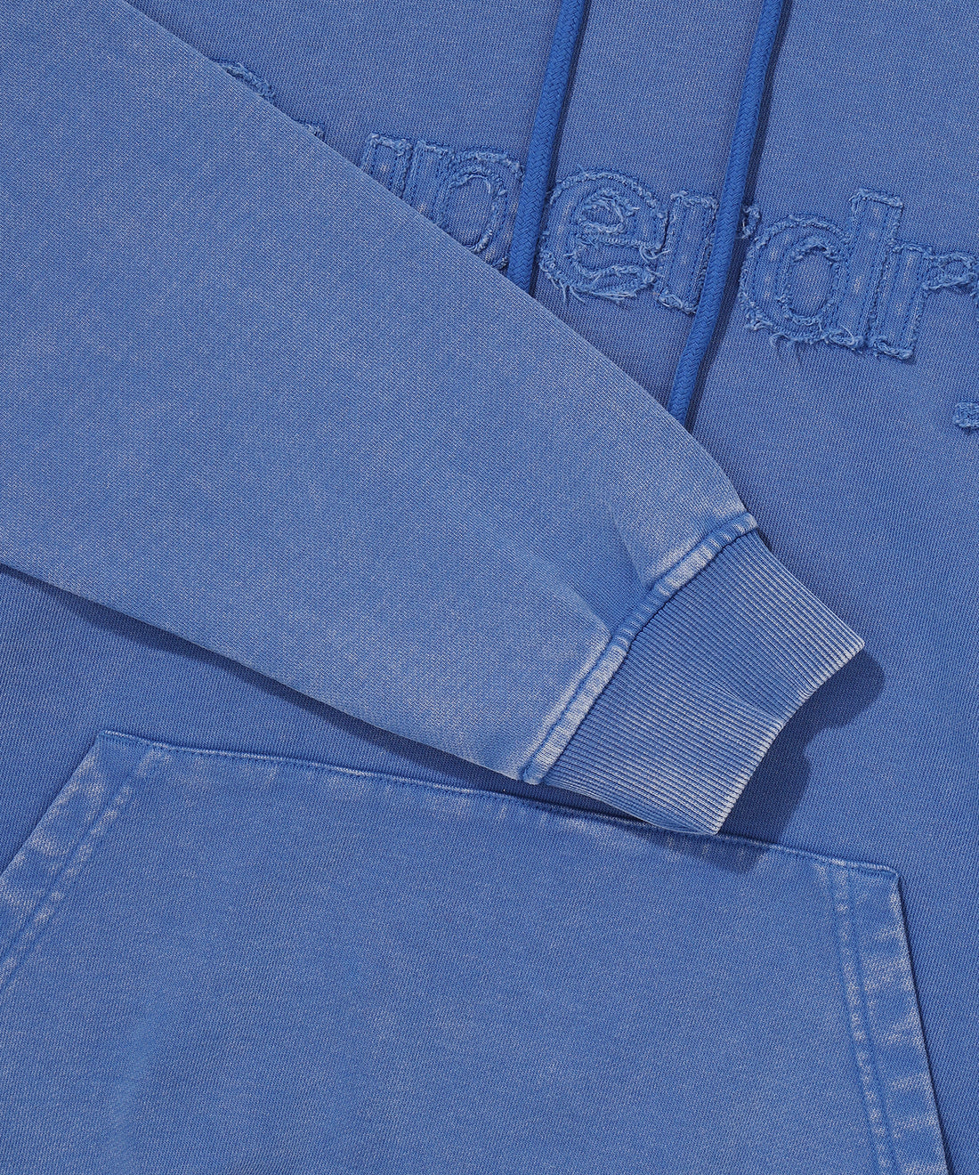 Vintage Washed Hoodie - Blue