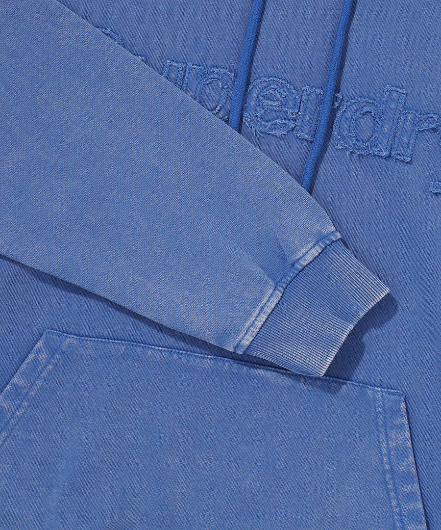 Vintage Washed Hoodie - Blue