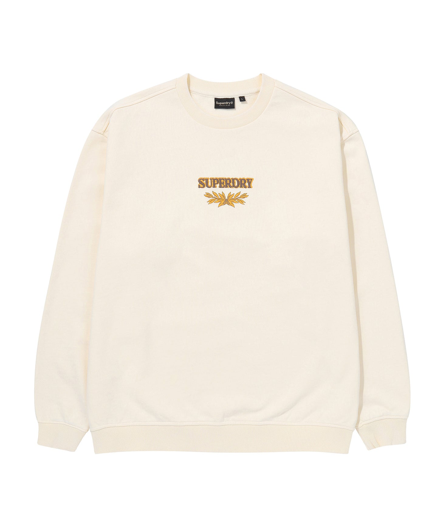 Rich Farmer Washed Sweatshirt - Cream