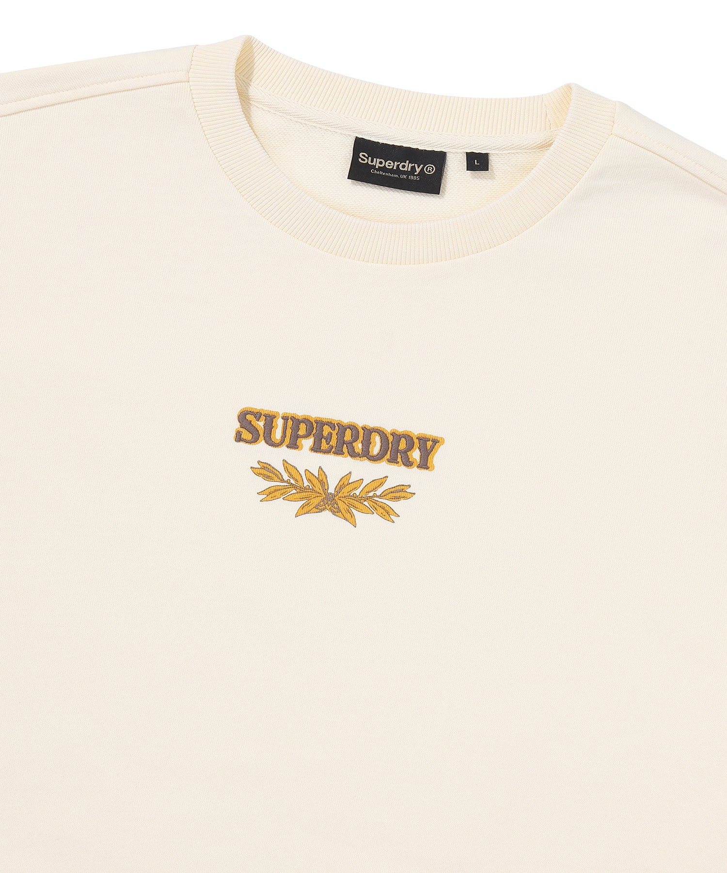 Rich Farmer Washed Sweatshirt - Cream
