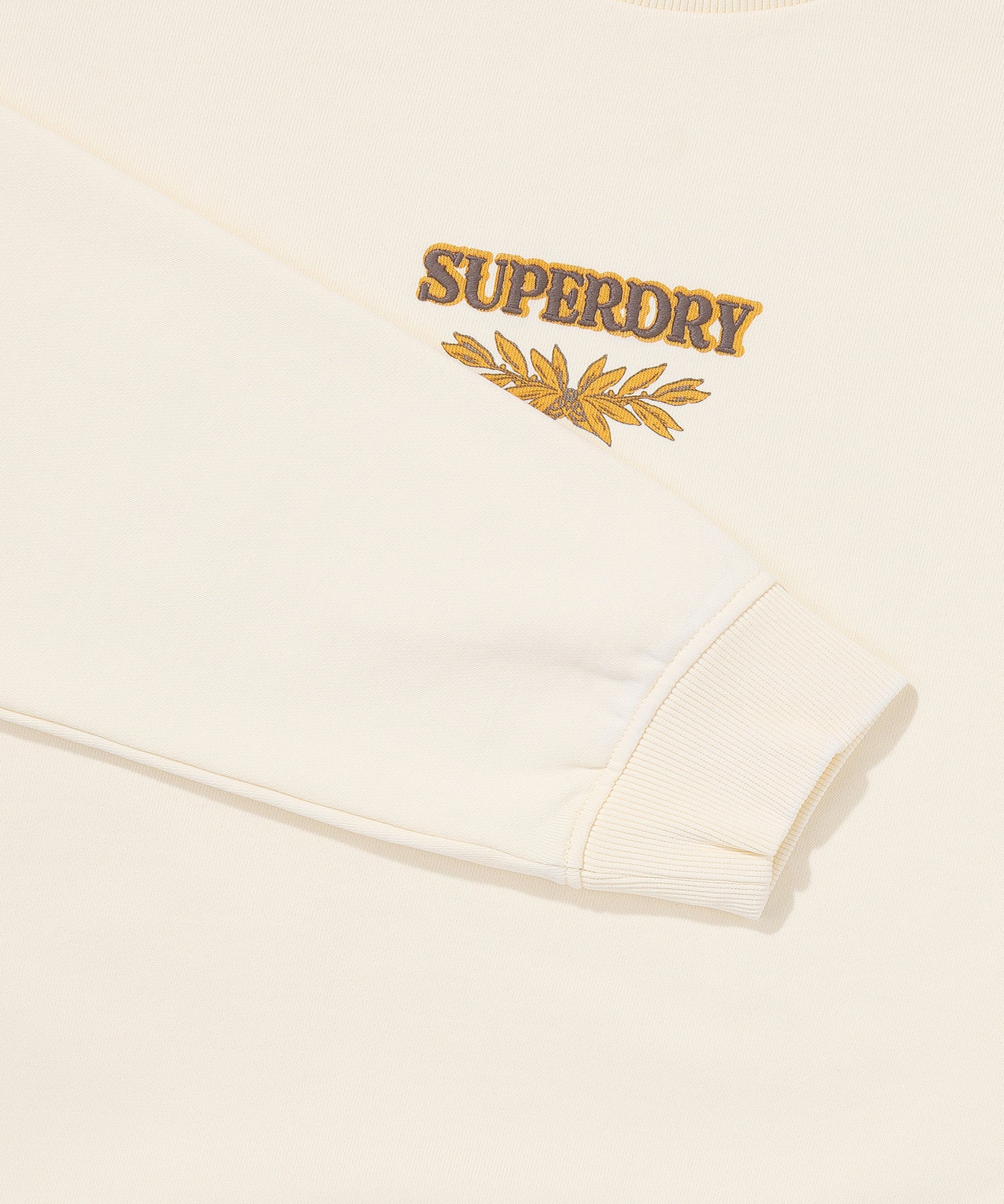 Rich Farmer Washed Sweatshirt - Cream