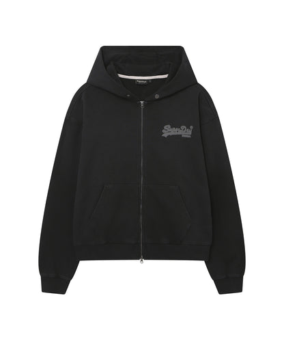 Vintage Zip-Up Hoodie