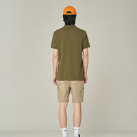 Muscle Fit Heritage Polo Shirts - Khaki