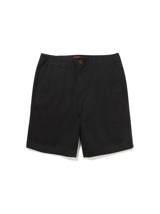 Cotton Chino Shorts - Black