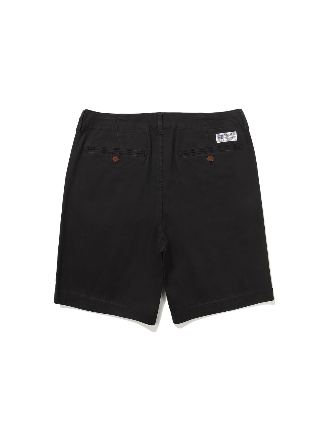 Cotton Chino Shorts - Black