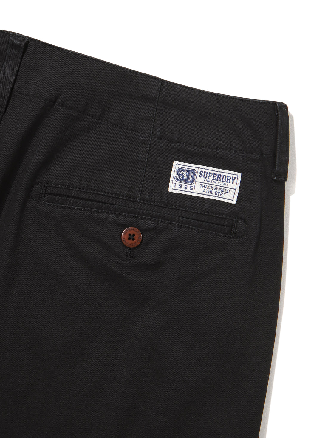 Cotton Chino Shorts - Black