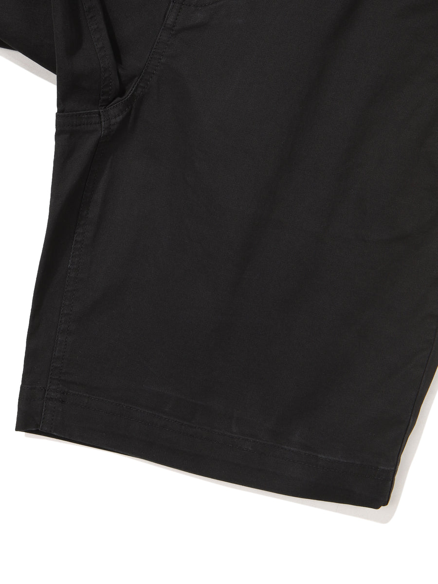 Cotton Chino Shorts - Black