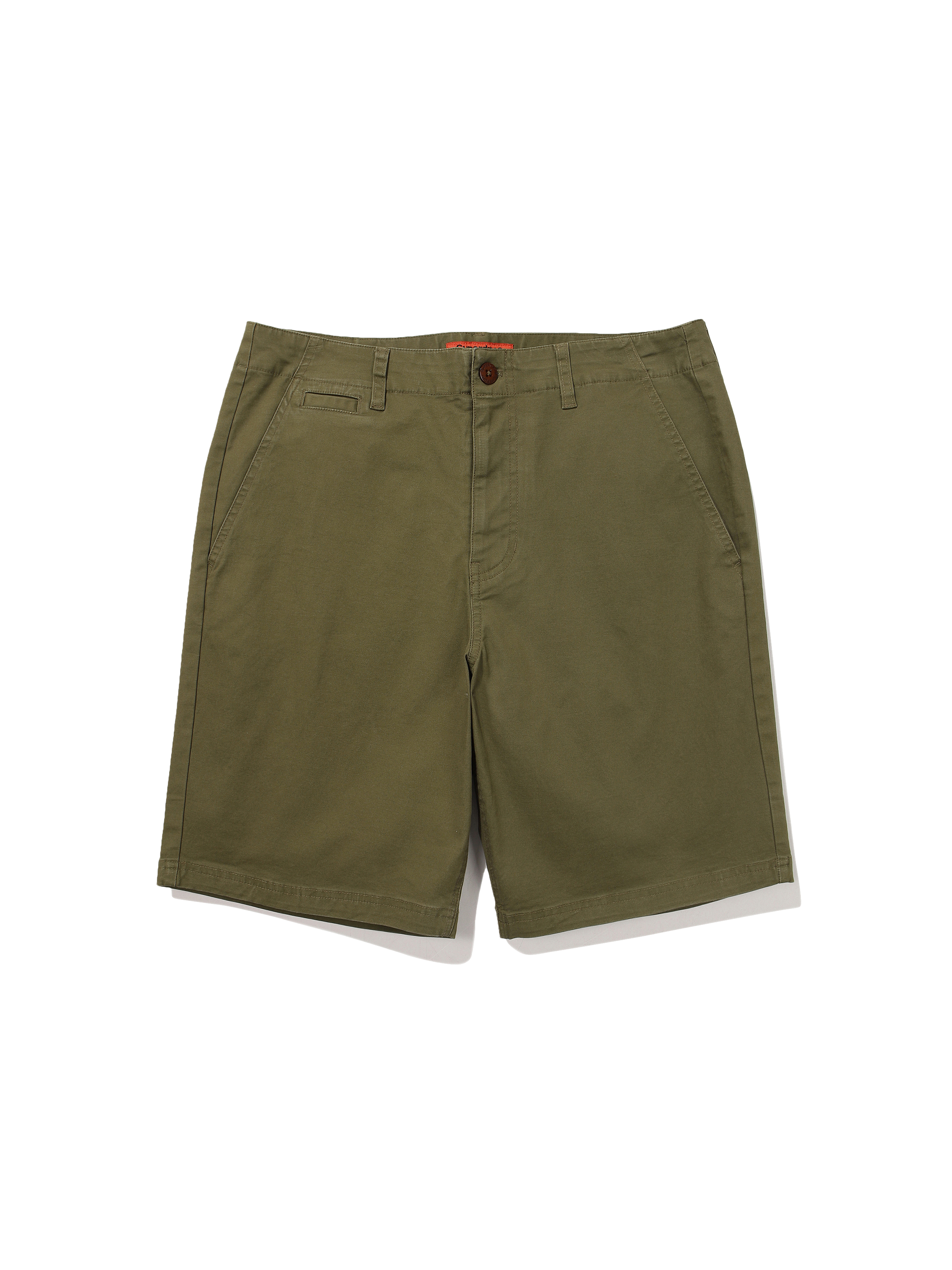 Cotton Chino Shorts - Khaki