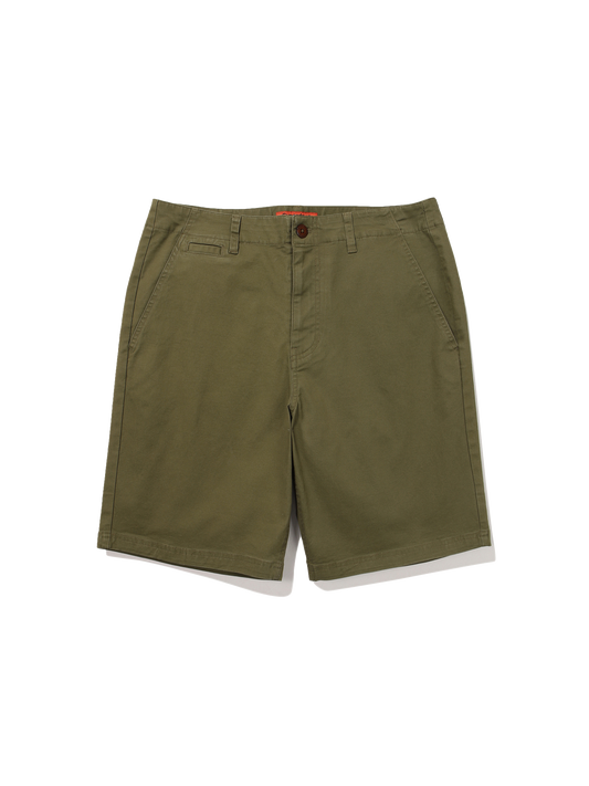 Cotton Chino Shorts - Khaki