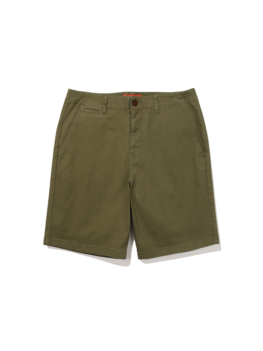 Cotton Chino Shorts - Khaki