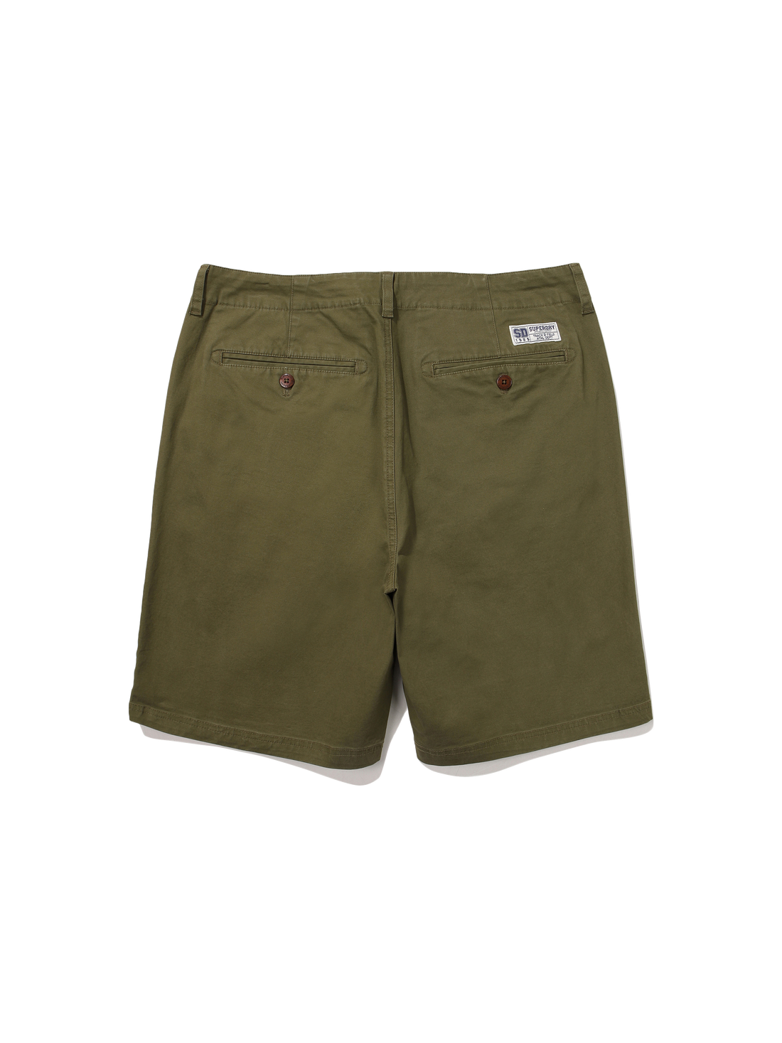 Cotton Chino Shorts - Khaki