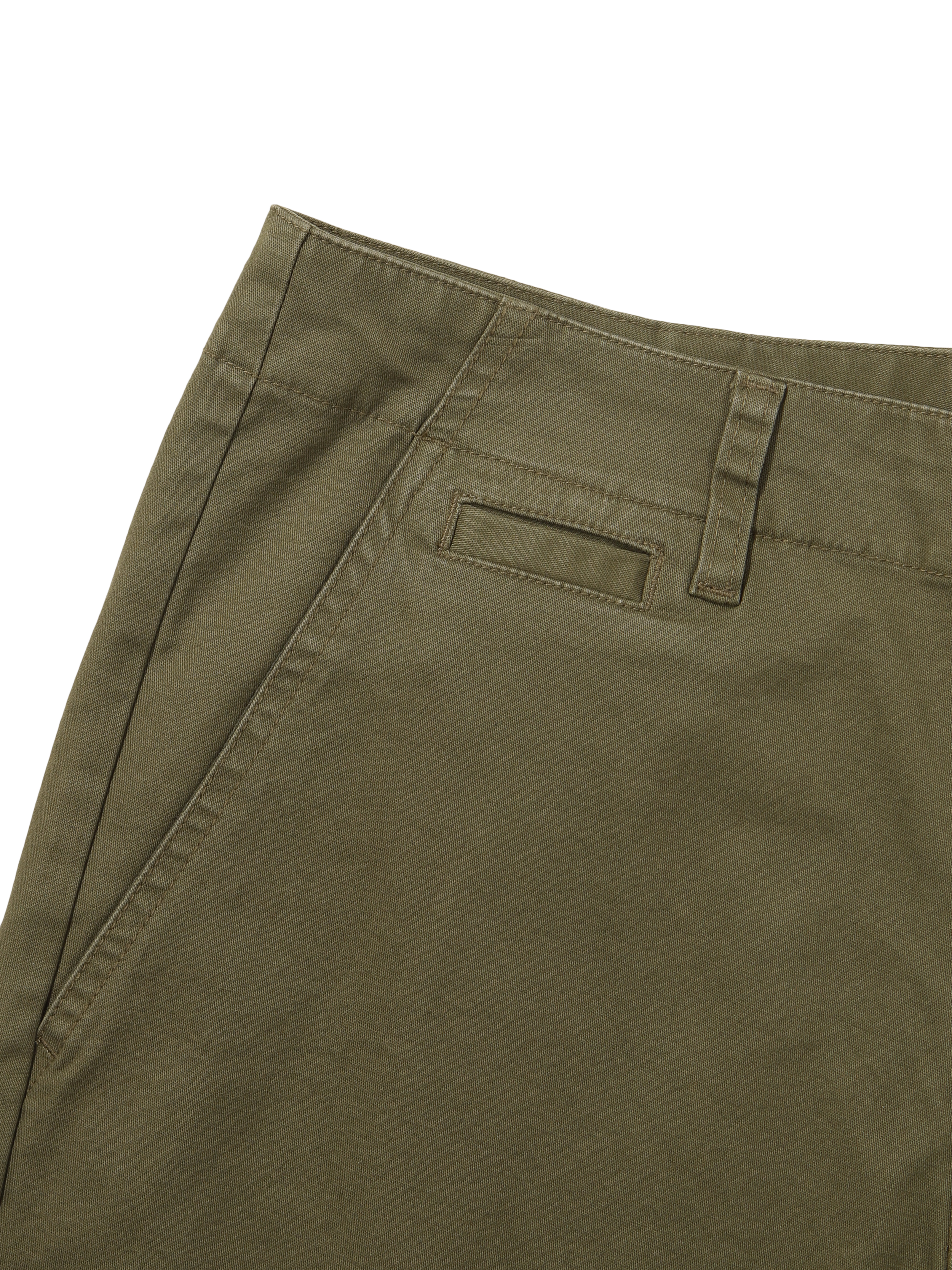 Cotton Chino Shorts - Khaki