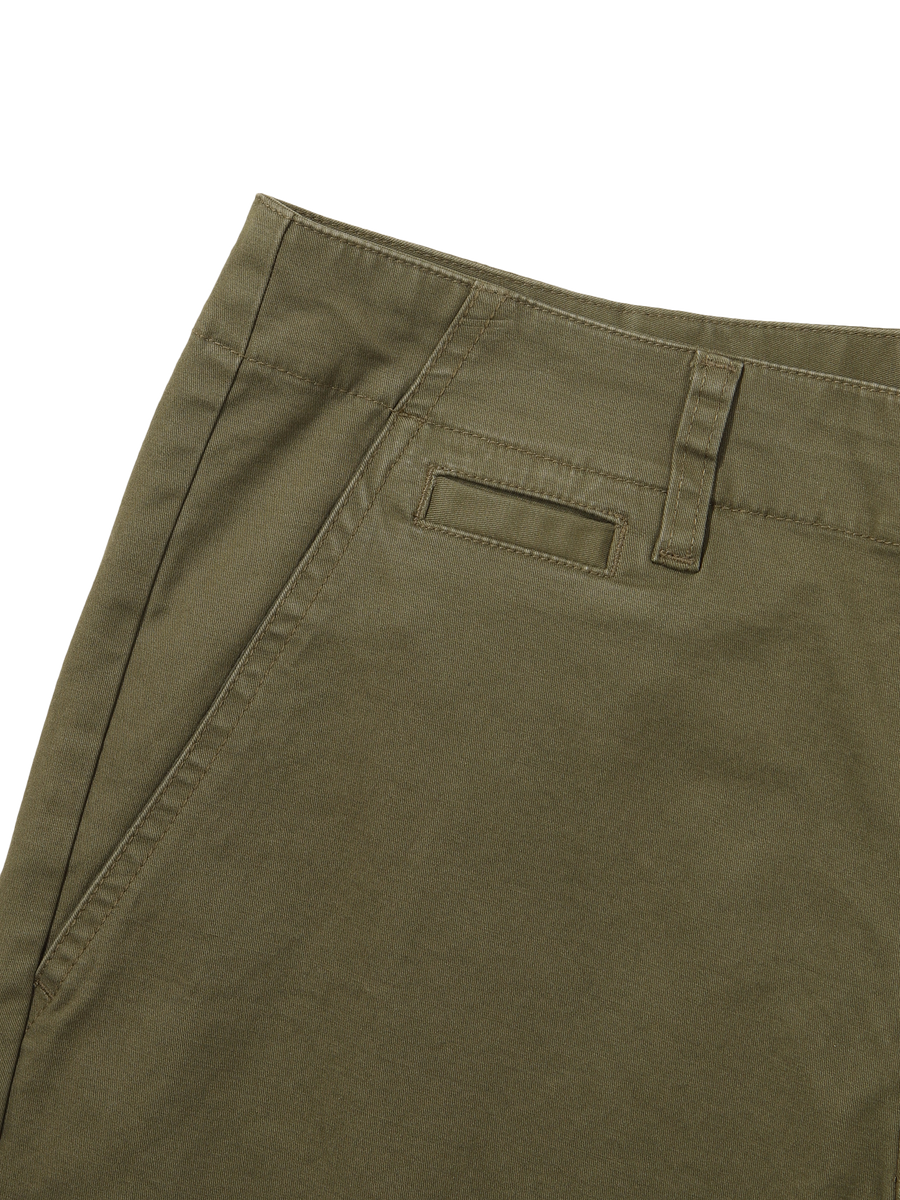 Cotton Chino Shorts - Khaki