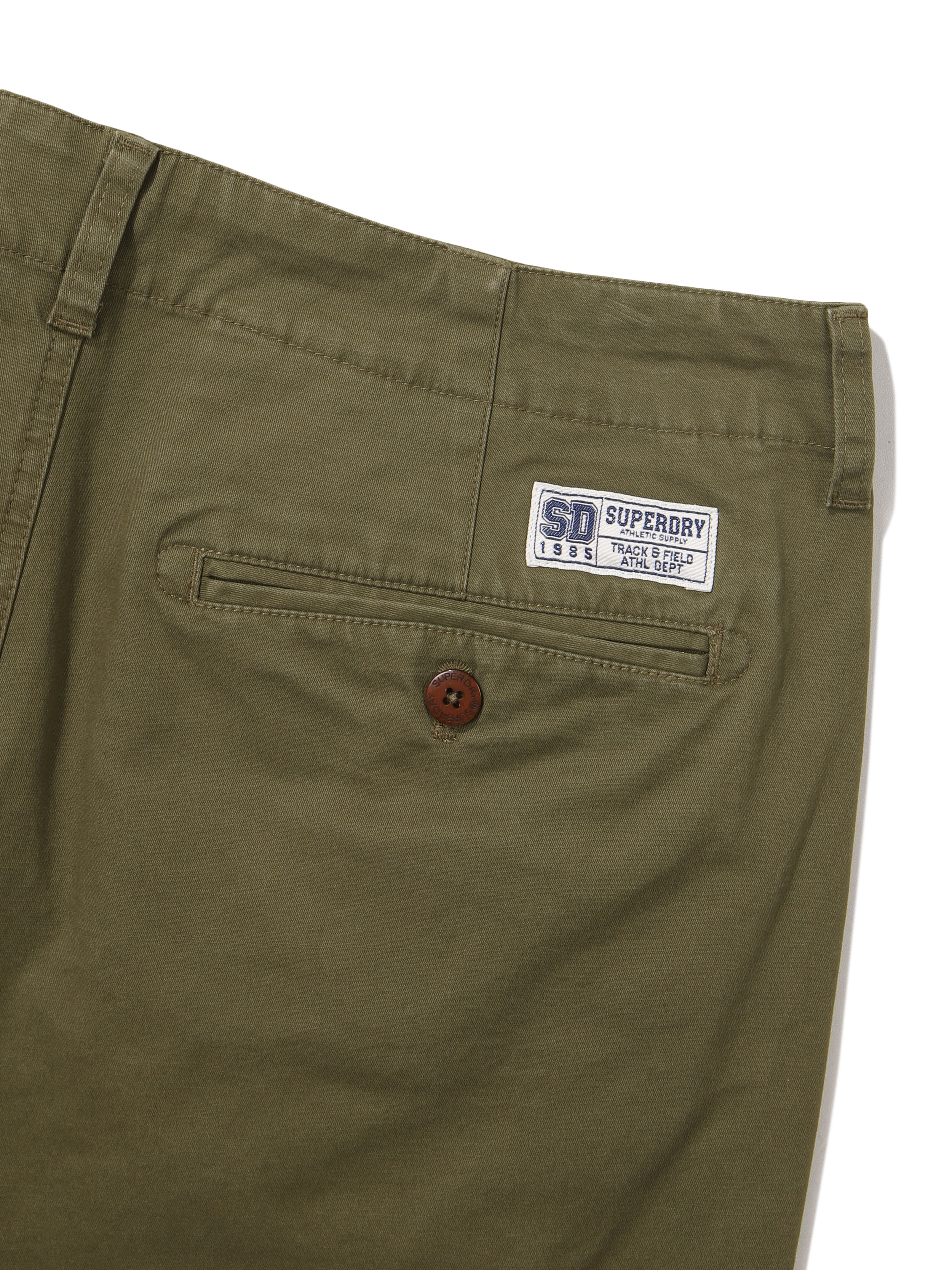 Cotton Chino Shorts - Khaki
