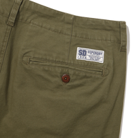 Cotton Chino Shorts - Khaki